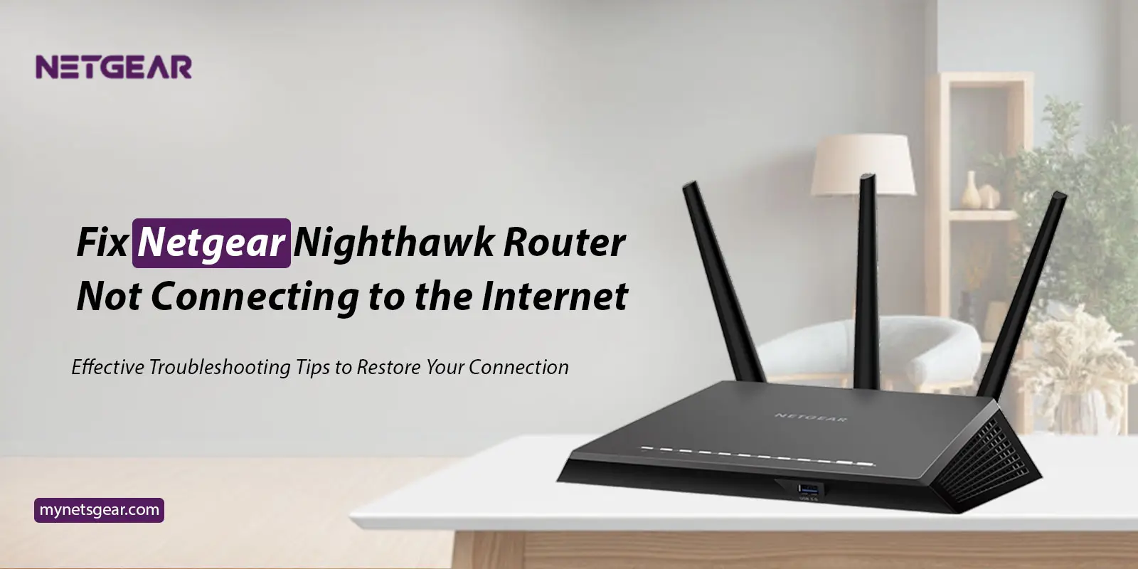 Netgear Nighthawk Router Not Connecting To Internet​